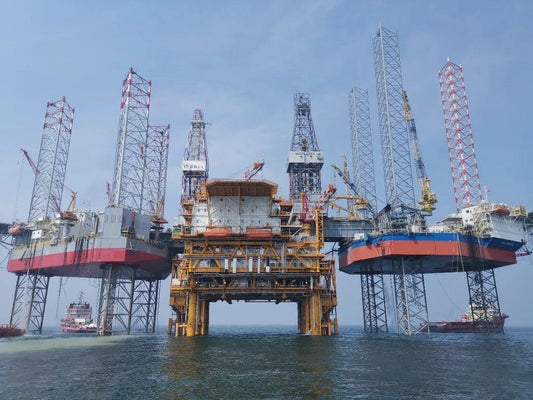 China drills over 5,000 meters in the Bohai Sea and discovers a highly productive oil and gas well